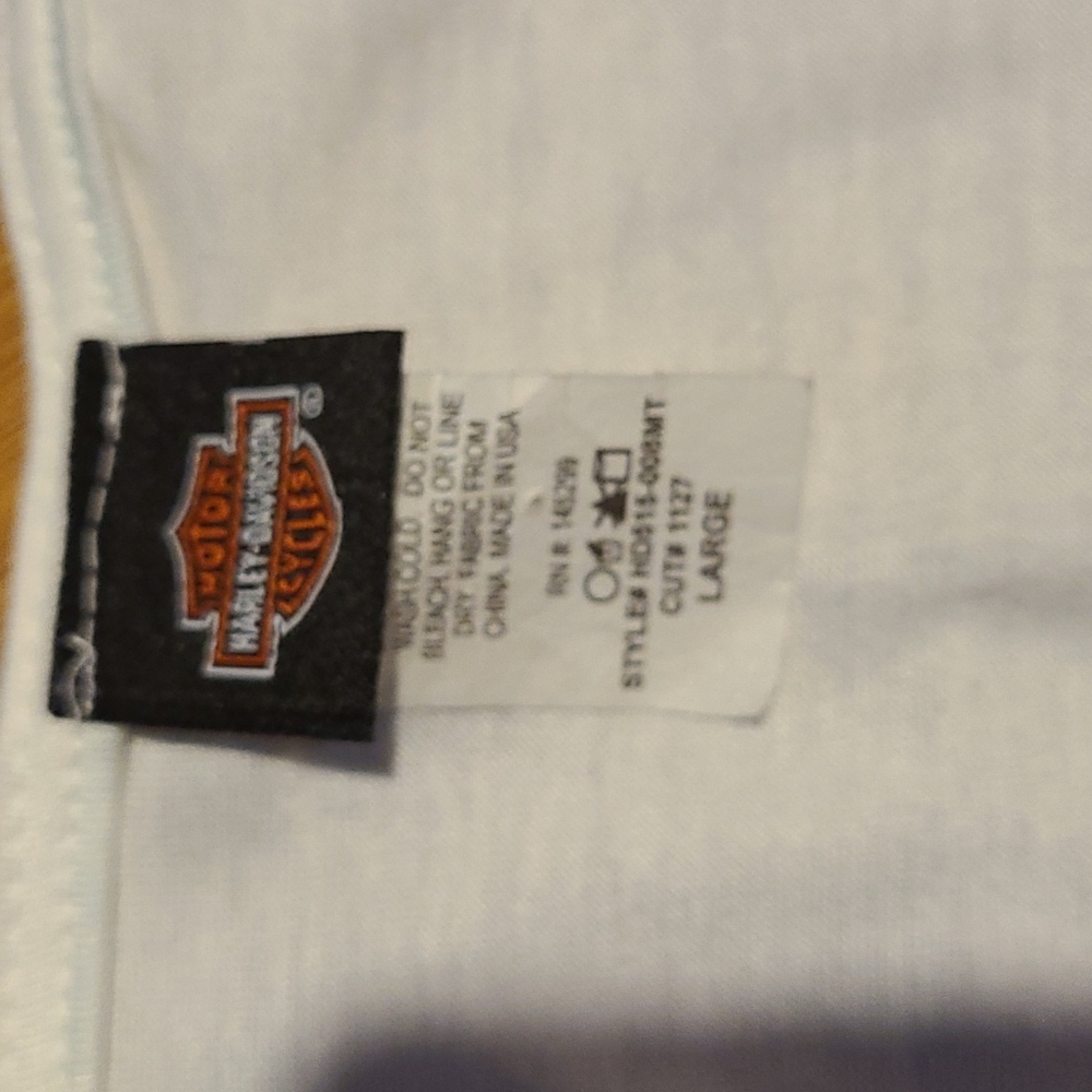 Harley Davidson Top with Bling - Picture 4 of 5